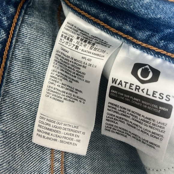 NEW Levi’s Women’s Wedgie Straight Leg Raw Hem Jeans - Picture 8 of 9